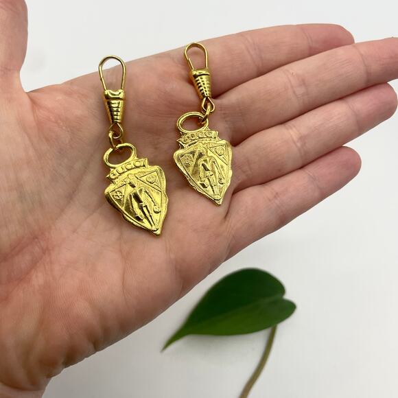 Gucci Knight Logo Bag Charm Necklace Keychain Vintage Pendant Zipper Pull DIY - Picture 6 of 7